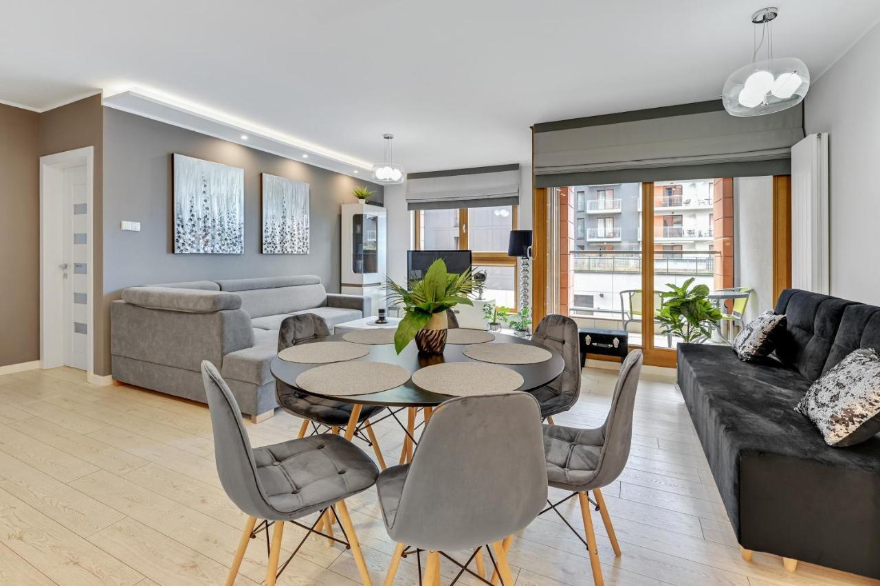 Aura - Riverside & Parking By Downtown Apartments Gdańsk Extérieur photo