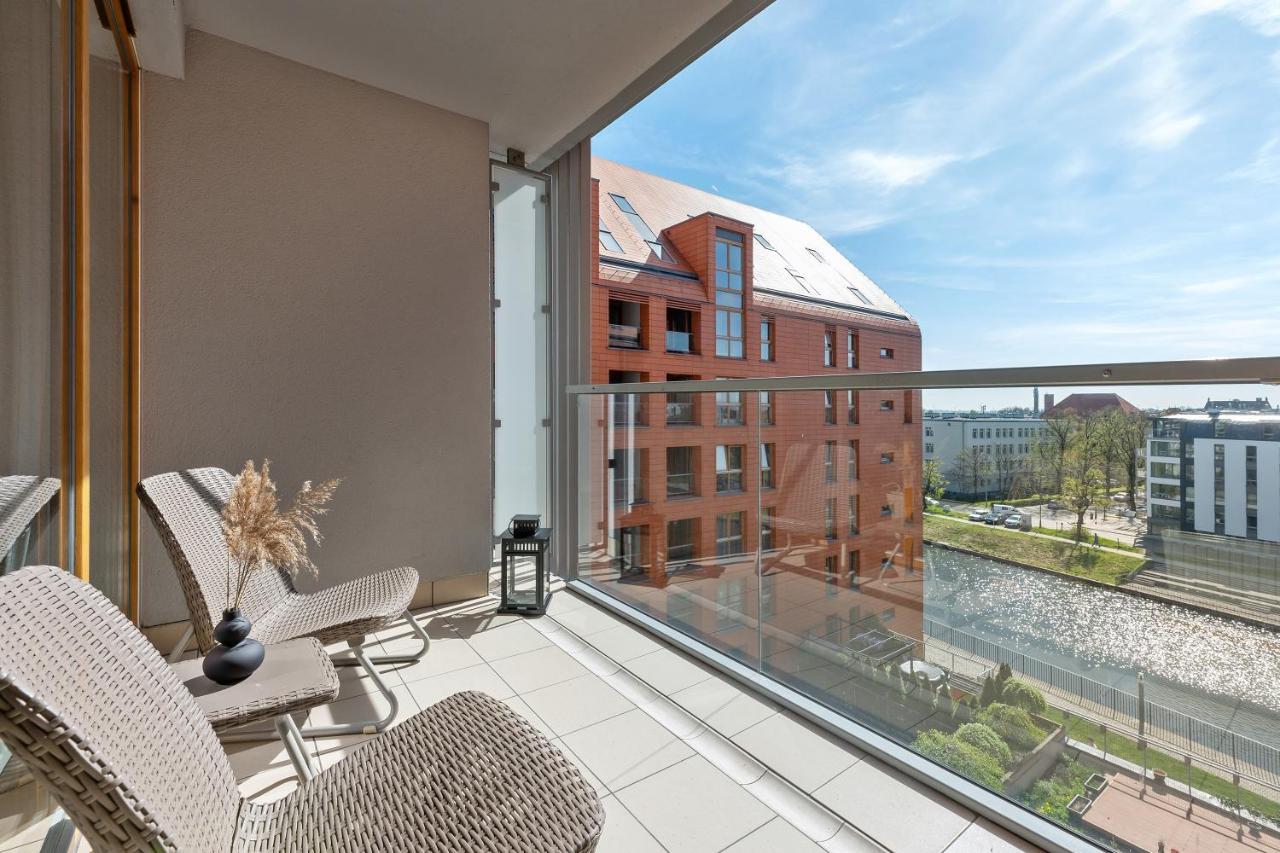 Aura - Riverside & Parking By Downtown Apartments Gdańsk Extérieur photo