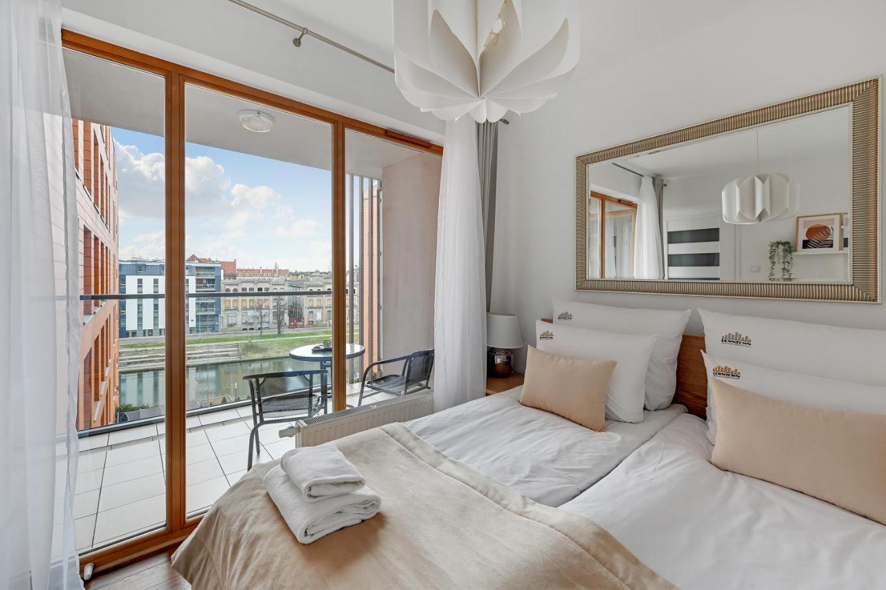 Aura - Riverside & Parking By Downtown Apartments Gdańsk Extérieur photo