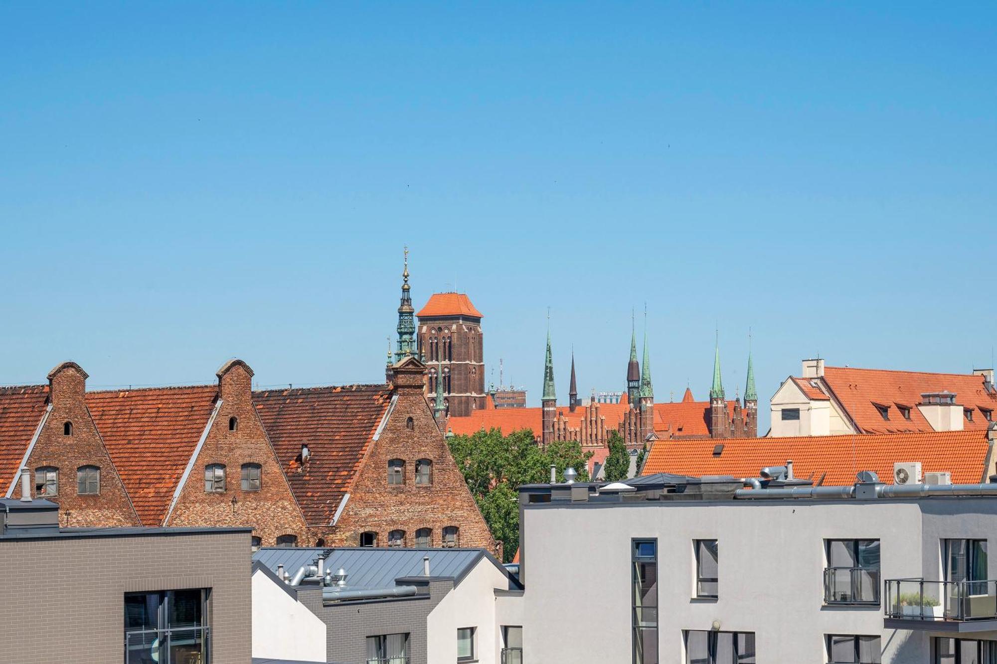 Aura - Riverside & Parking By Downtown Apartments Gdańsk Chambre photo