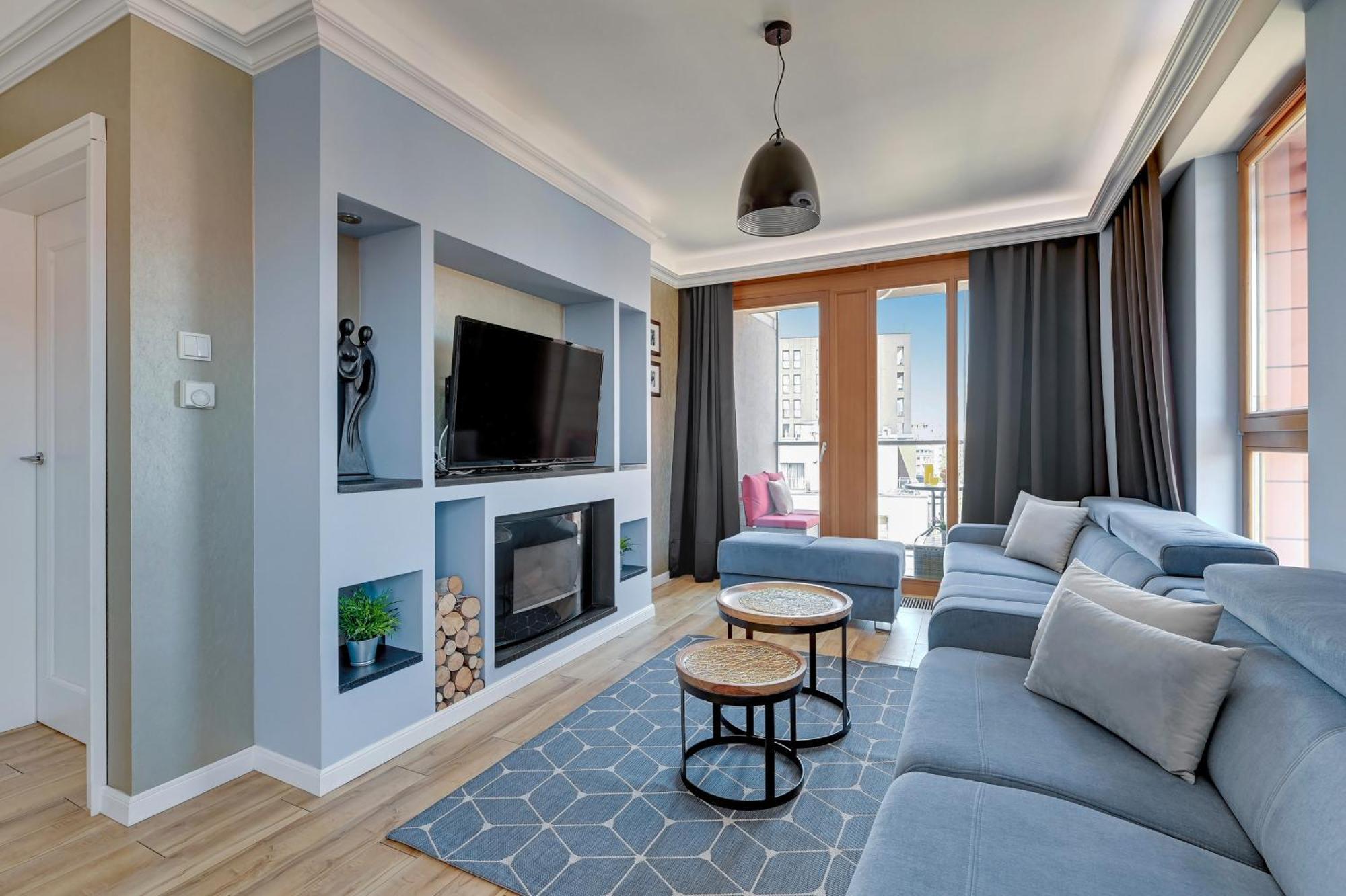 Aura - Riverside & Parking By Downtown Apartments Gdańsk Chambre photo