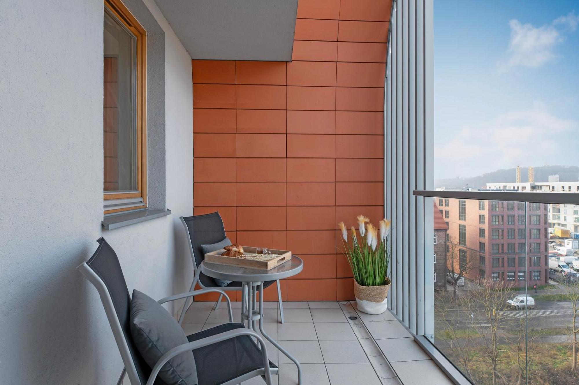 Aura - Riverside & Parking By Downtown Apartments Gdańsk Chambre photo