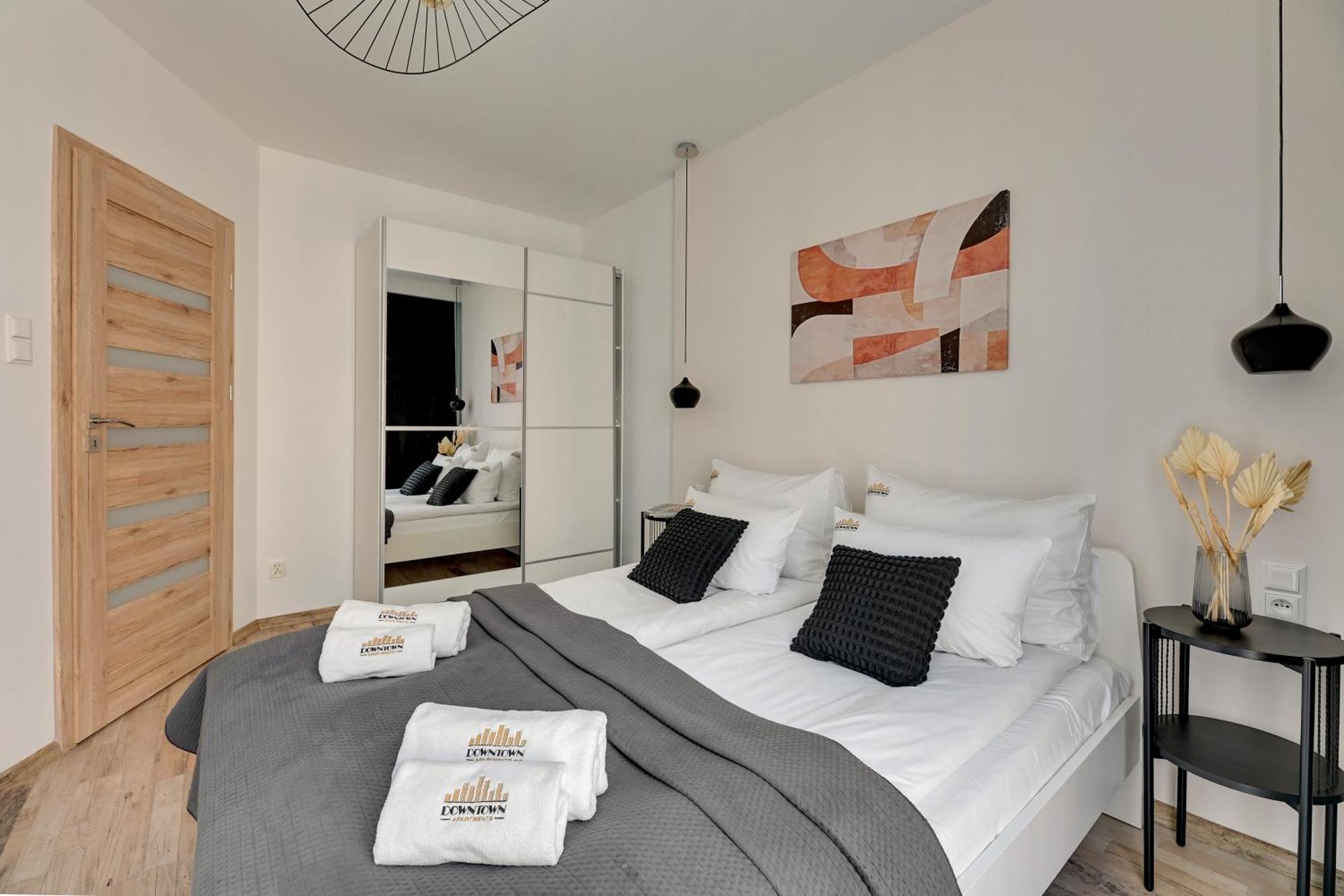 Aura - Riverside & Parking By Downtown Apartments Gdańsk Chambre photo